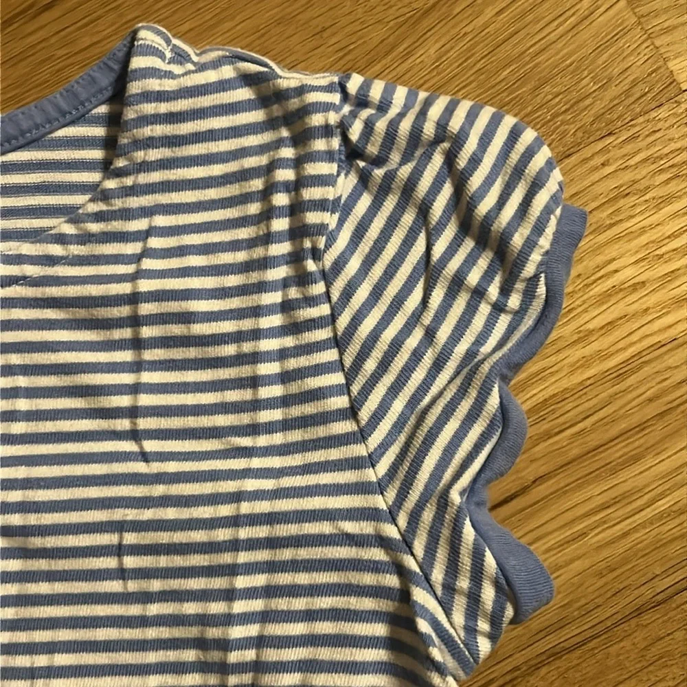Gymboree Blue Striped Tunic Dress M (7-8)